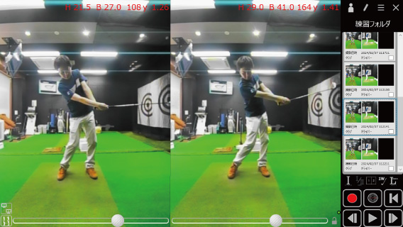 スイングフォーム解析「Santana」画像02